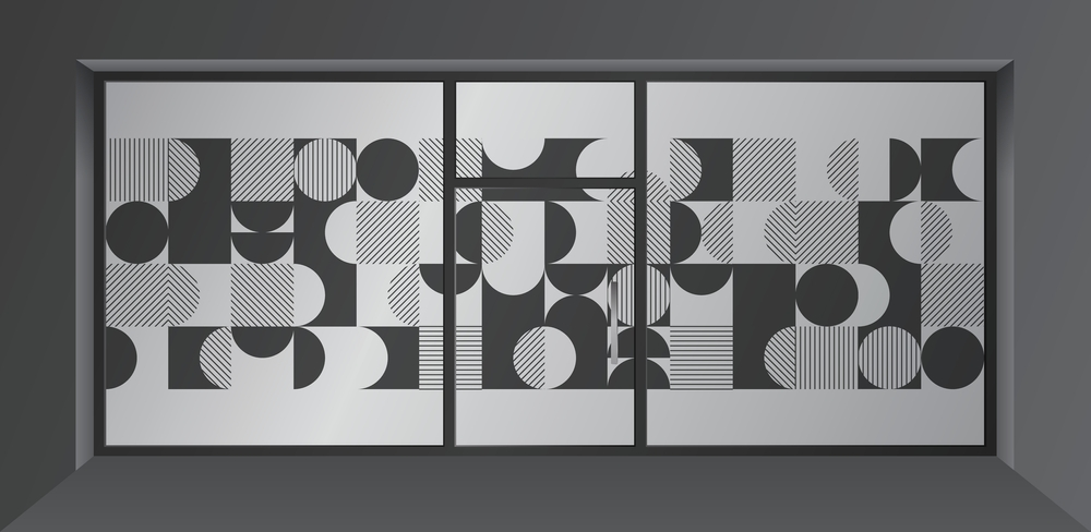 window film for privacy and heat reduction