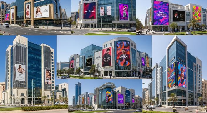 Portable LED Transparent Film Screens in Riyadh