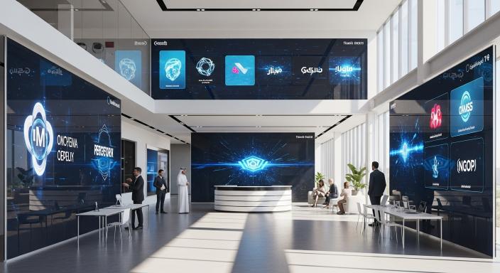 Portable LED Transparent Film Screens in Riyadh