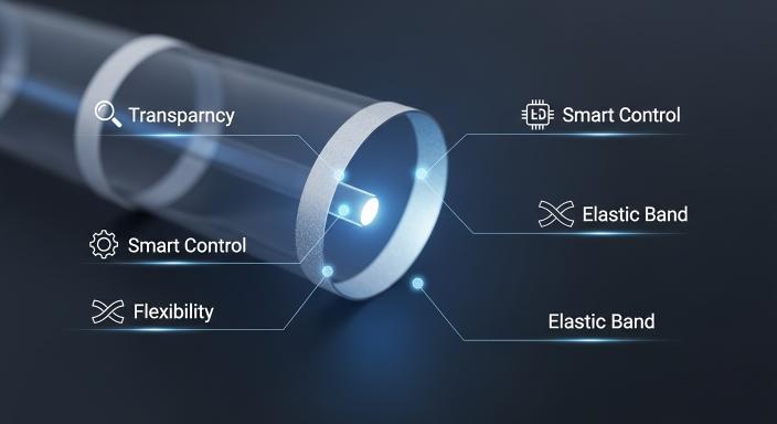 Portable LED Transparent Film Screens in Riyadh