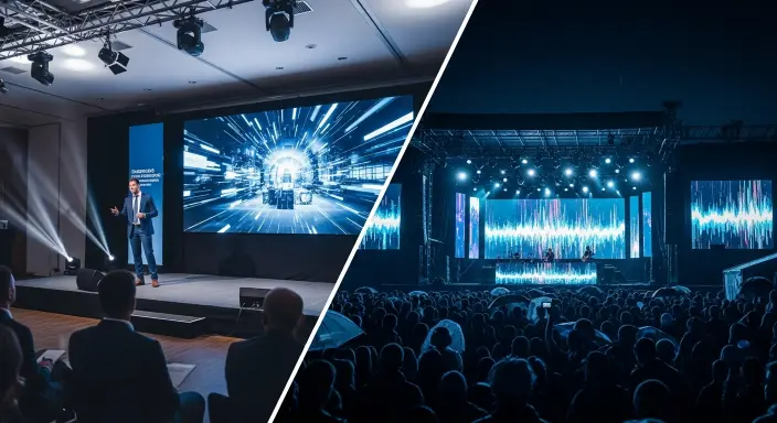 Removable LED Event Stage Screen