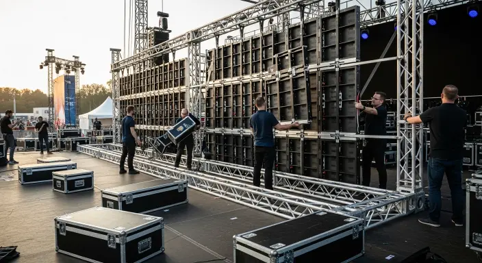 Removable LED Event Stage Screen