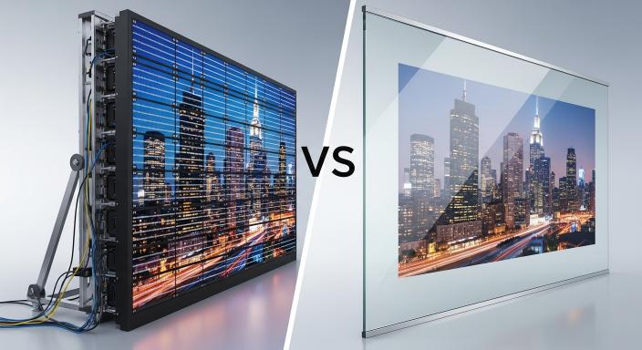 Portable LED Transparent Film Screens in Riyadh