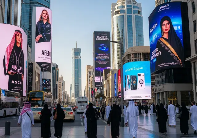 Advertising Display Screen in Riyadh