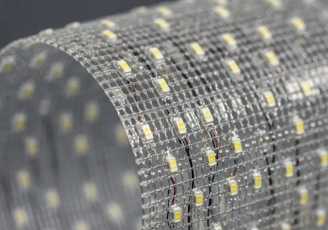 LED Mesh Curtain Screen