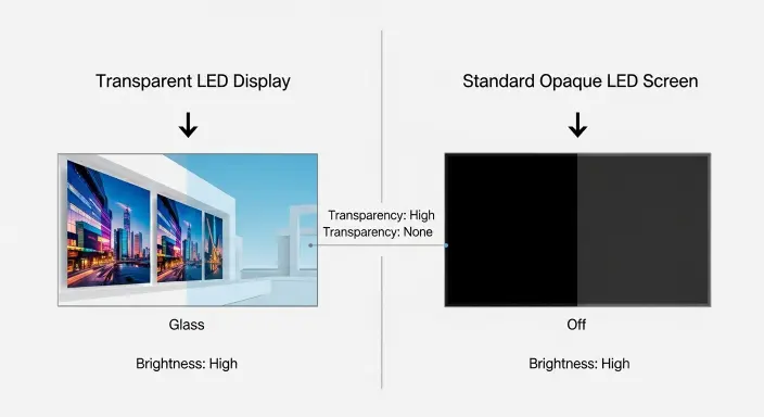 Transparent Glass LED