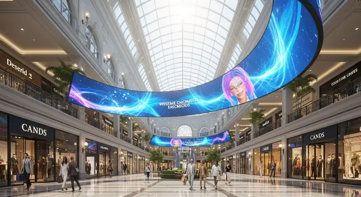 Transparent Mesh LED Screen