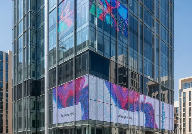 Transparent LED Mesh Screen