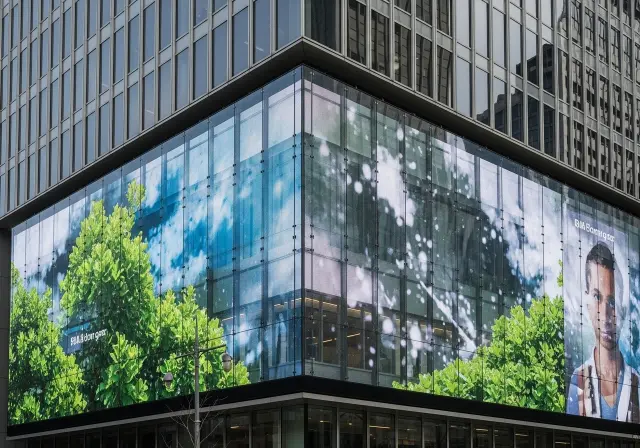 Flexible LED Mesh Screen