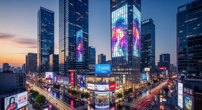 Transparent Mesh LED Screen