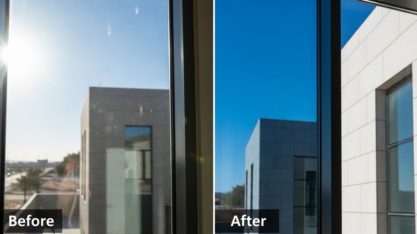 استيكر زجاج الوميتال