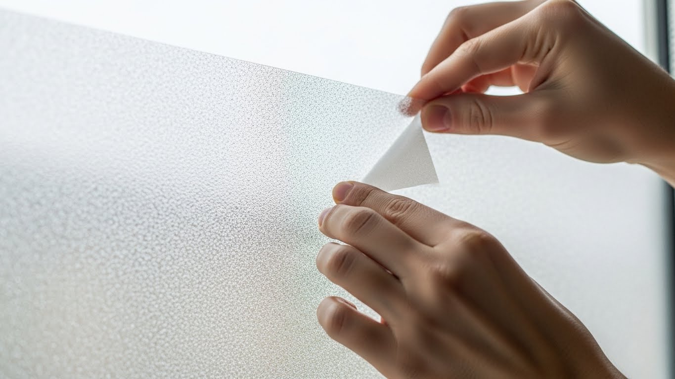 ستيكر زجاج رملي