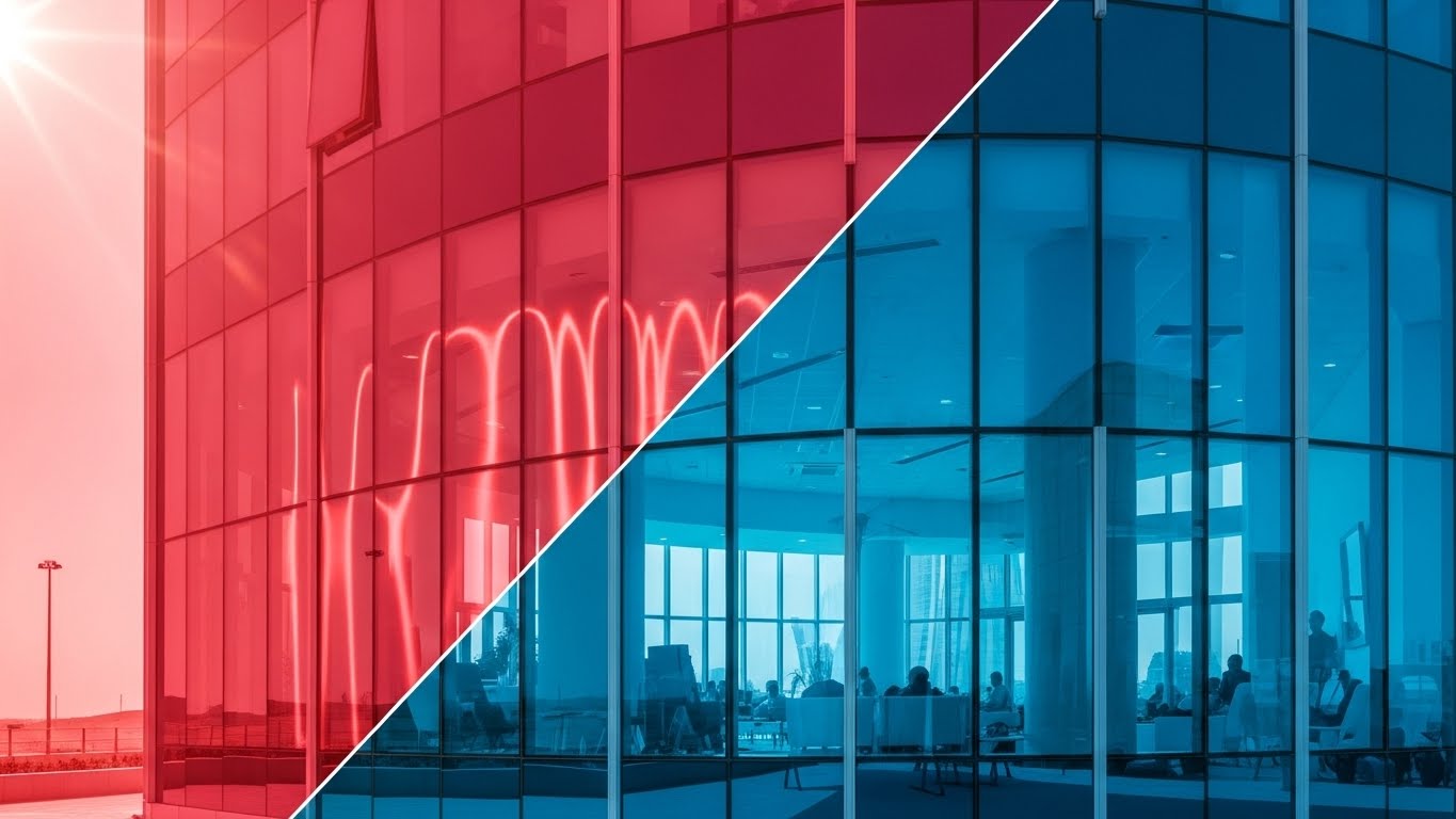 Window Tint Film Solutions for Heat Control and Comfort in Saudi Arabia 2 office window tint