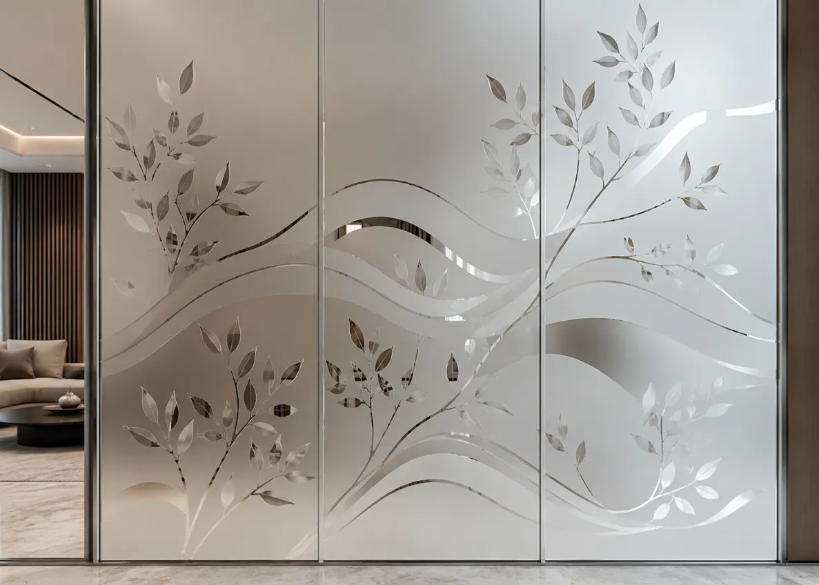 Decorative Frosted Glass Design Ideas for Saudi Homes & Offices 1 Decorative Frosted Glass Design Ideas for Saudi Homes & Offices